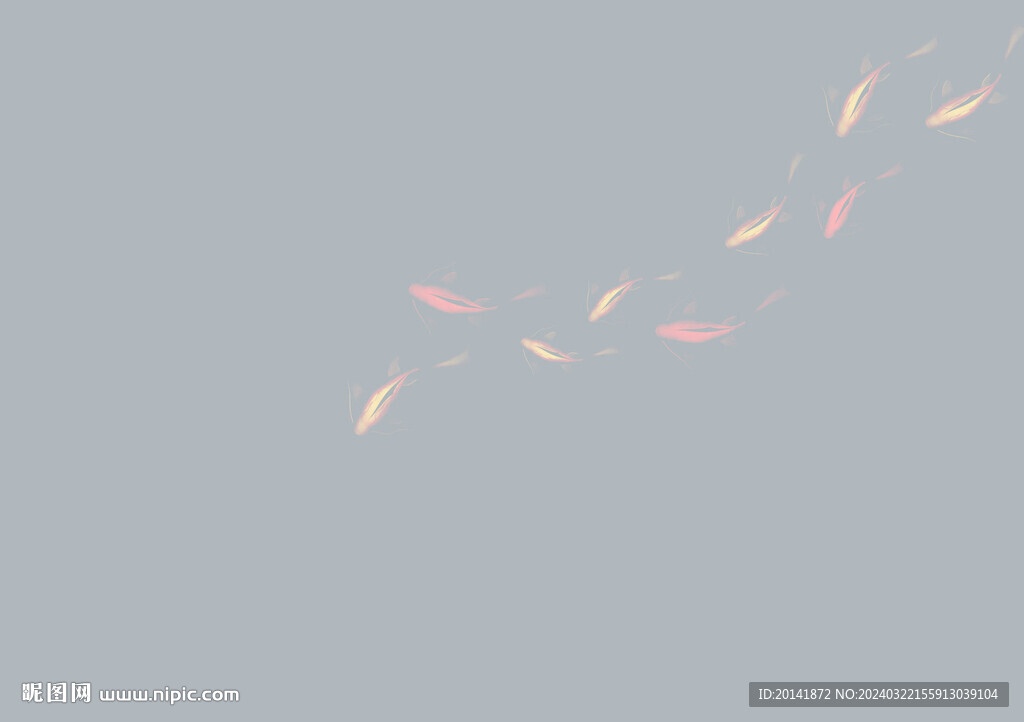 九魚圖背景
