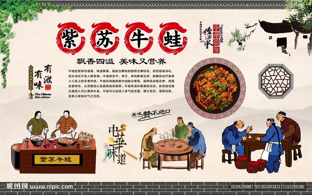 紫蘇牛蛙