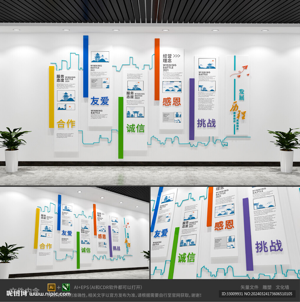 企業(yè)發(fā)展歷程高新技術(shù)企業(yè)文化墻