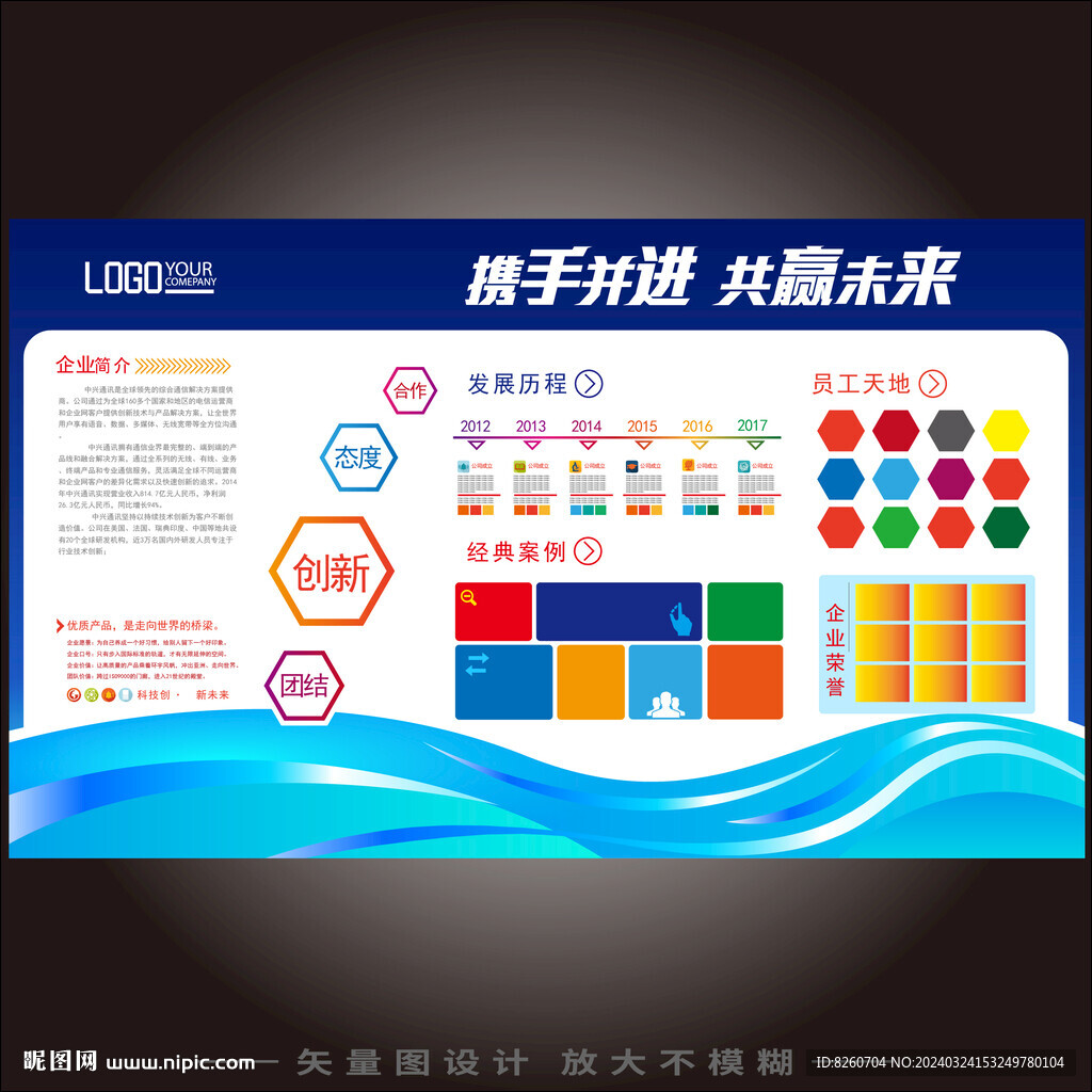 企業(yè)文化展板