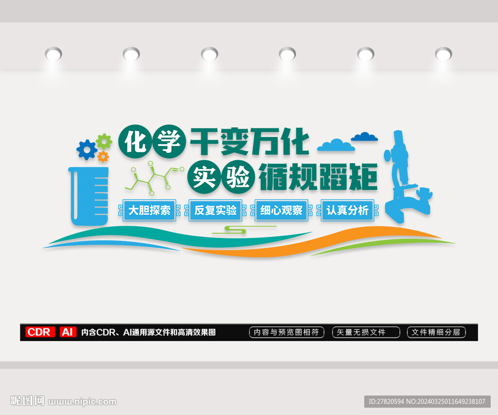 化學室文化墻