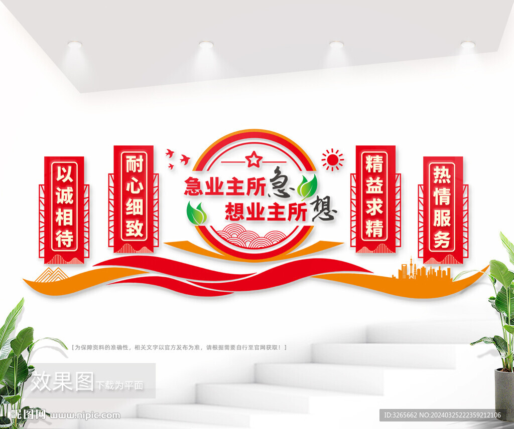 物業(yè)公司文化墻圖片