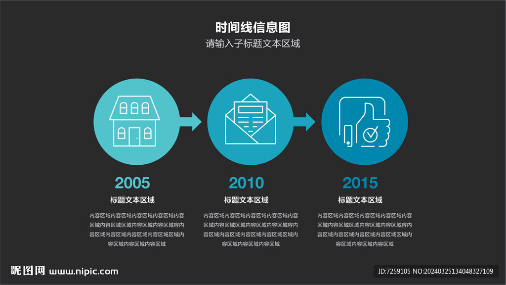 流程步驟時(shí)間線信息圖