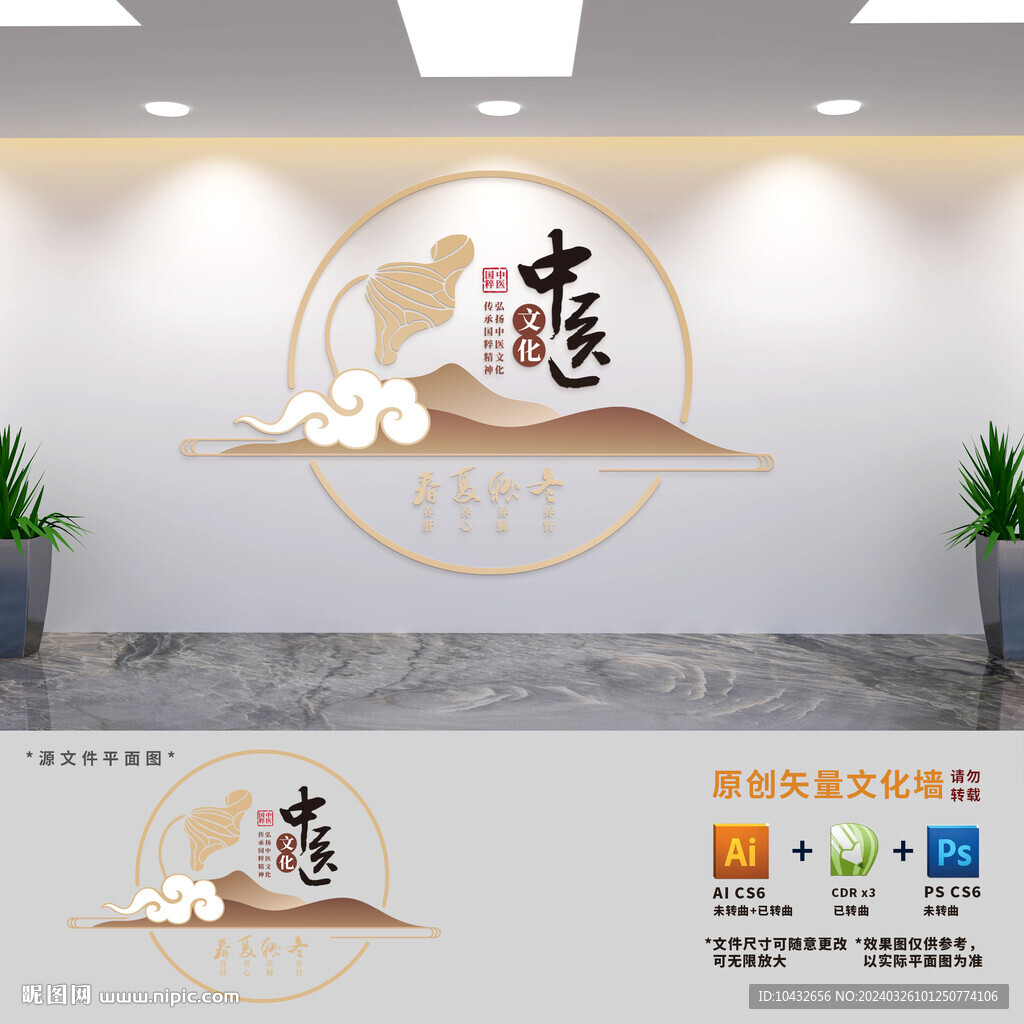 傳統中醫文化墻