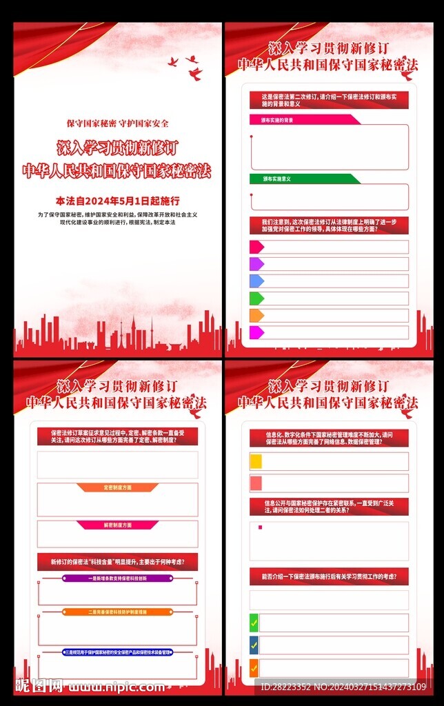 保密法掛圖
