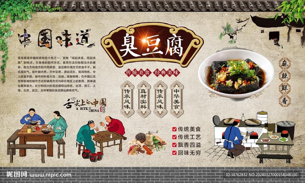 臭豆腐背景