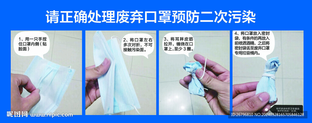 處理口罩