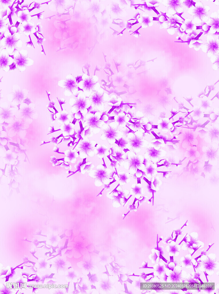 扎染花