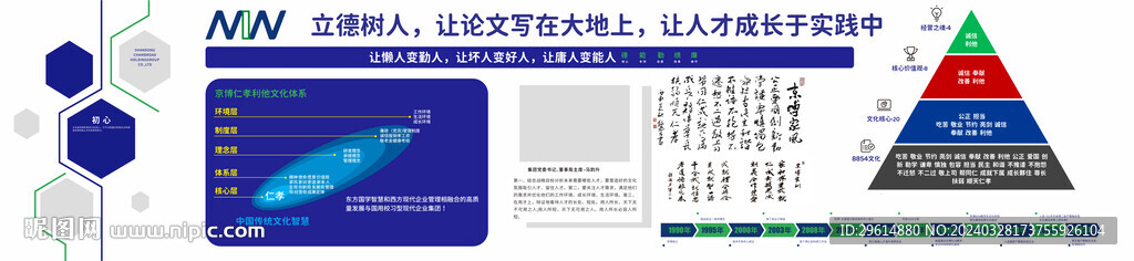 公司燈箱文化墻
