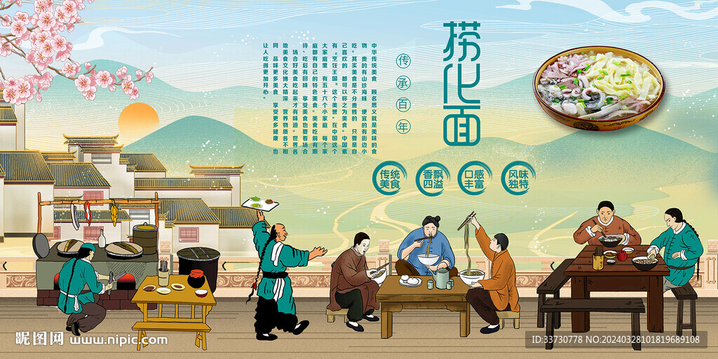 撈化面