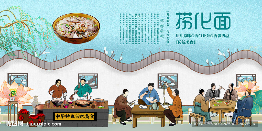 撈化面