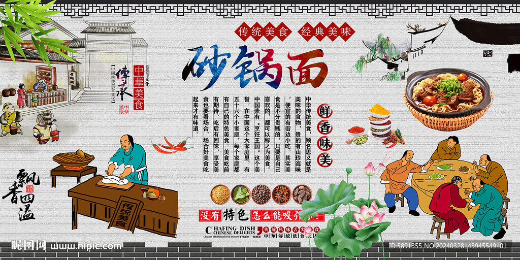 砂鍋面