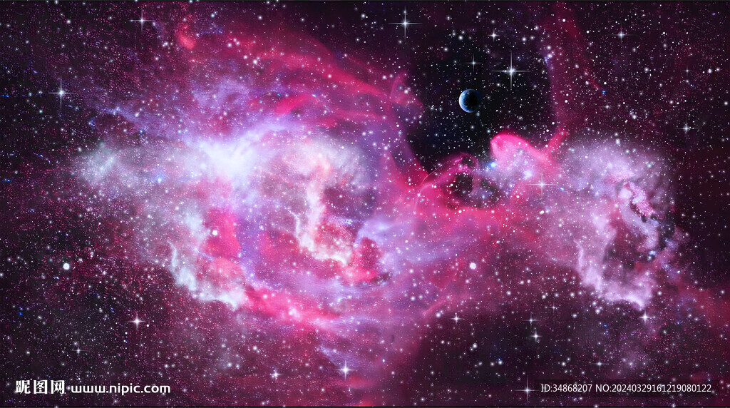 唯美燦爛星空