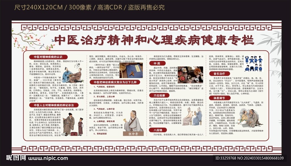 中醫(yī)治療精神和心理疾病健康專欄