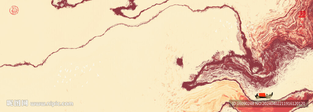 裝飾水墨畫(huà)