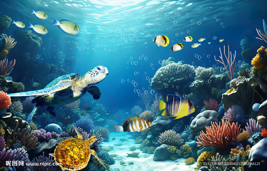 海洋世界海報