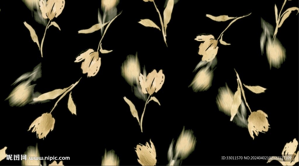 暈染花