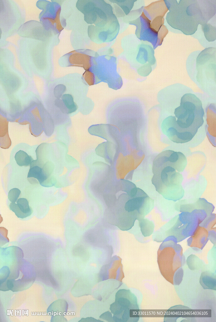 水彩花