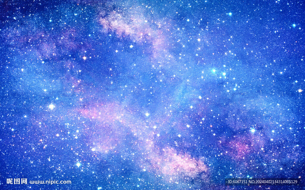 藍色星空圖