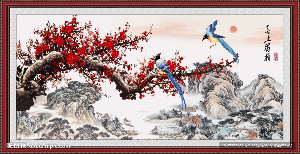 梅花圖