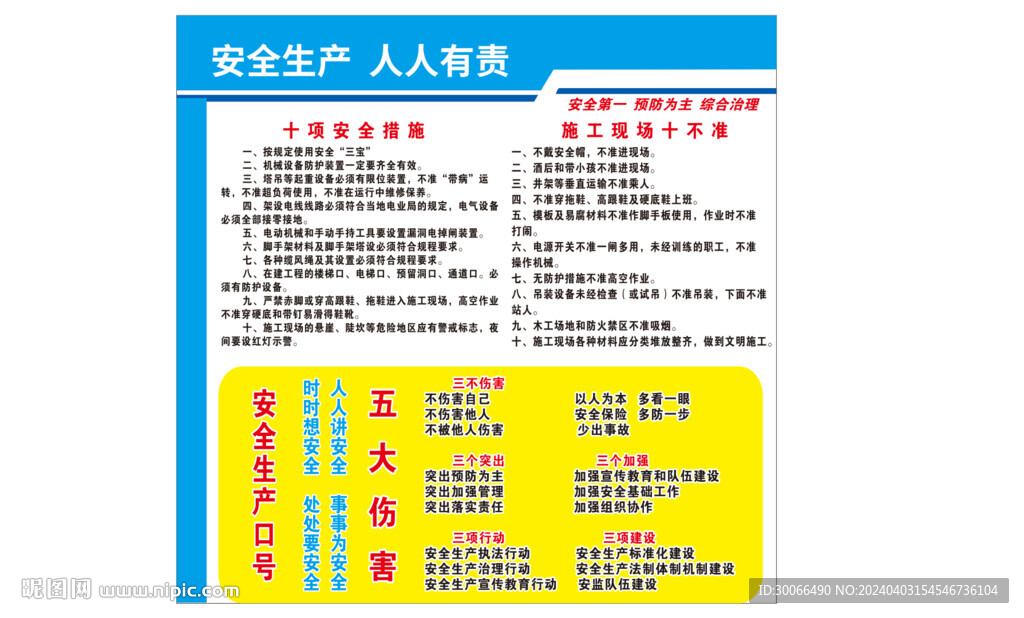 十項(xiàng)安全措施  