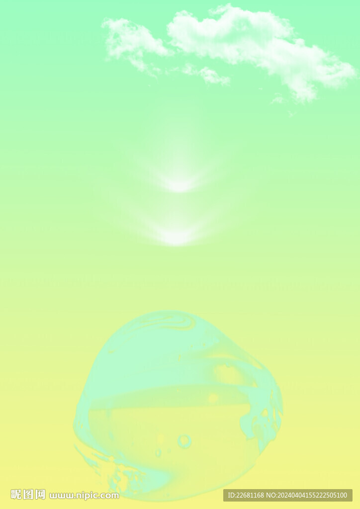 背景云花