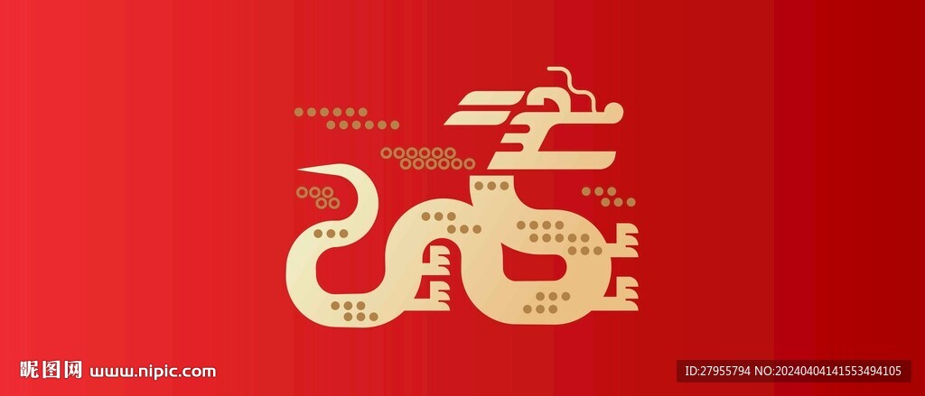 龍背景抽象