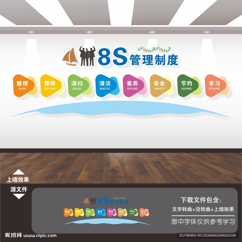 企業(yè)8s管理制度文化墻