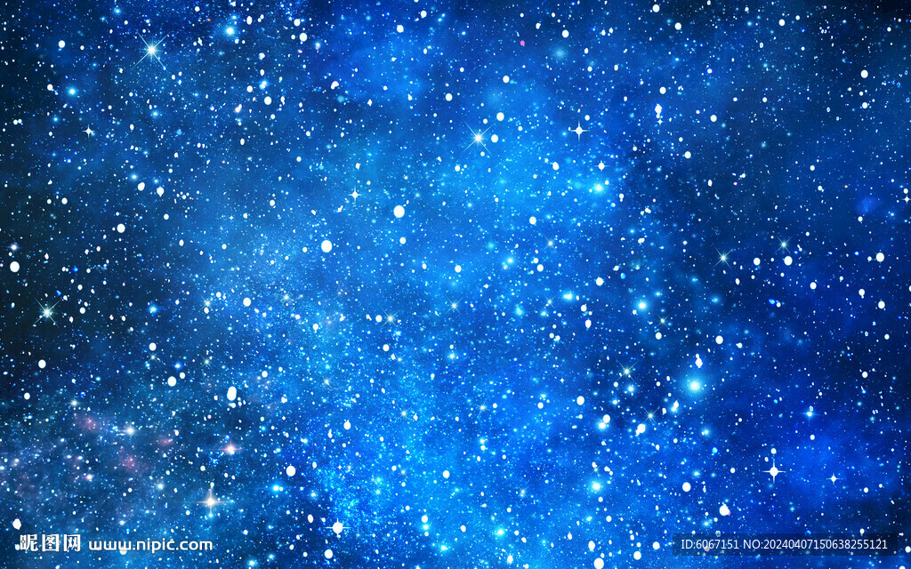 藍(lán)色宇宙星空背景