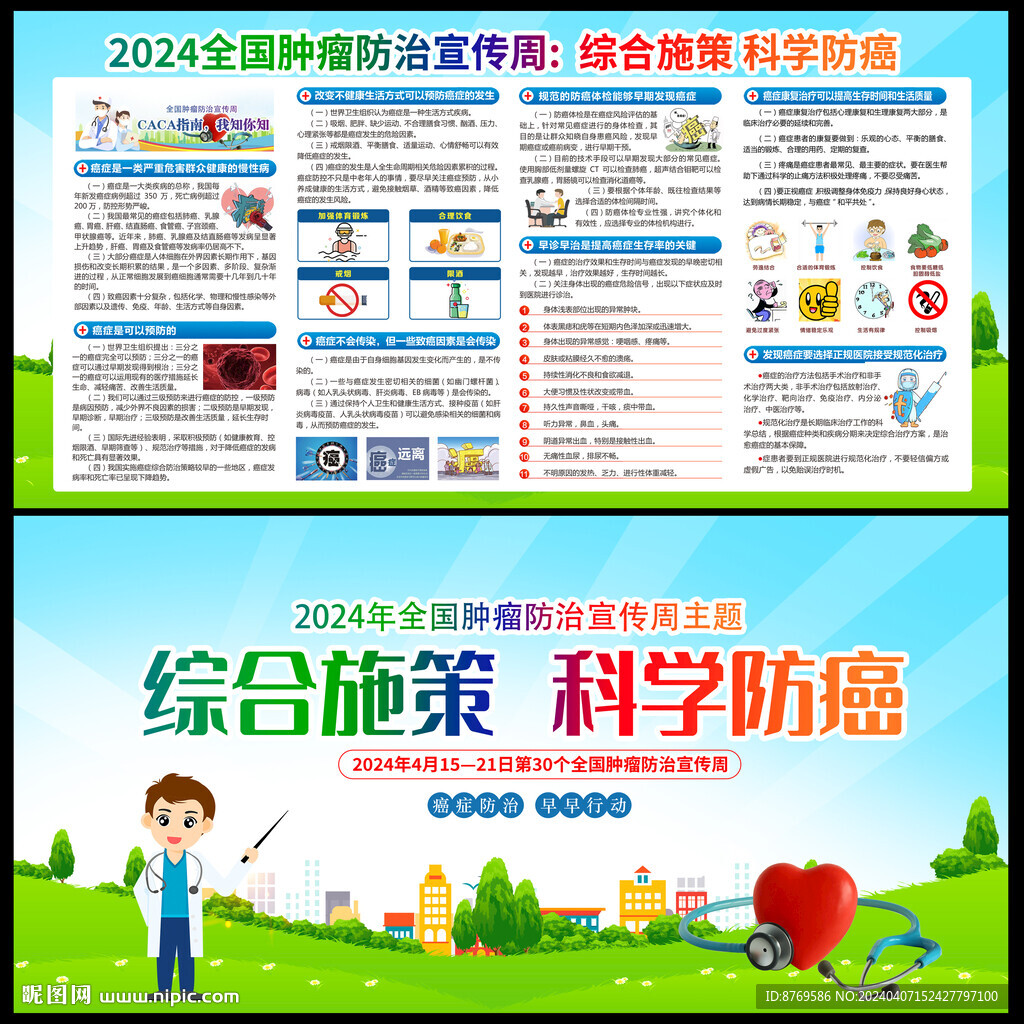 2024年全國腫瘤防治宣傳周