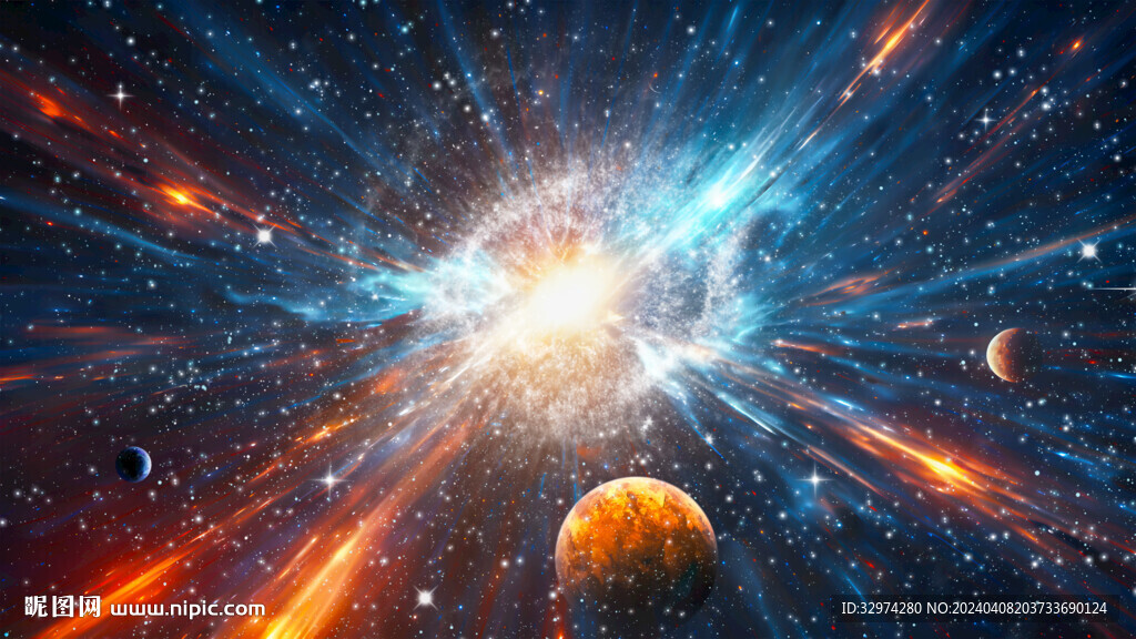 璀璨星空背景