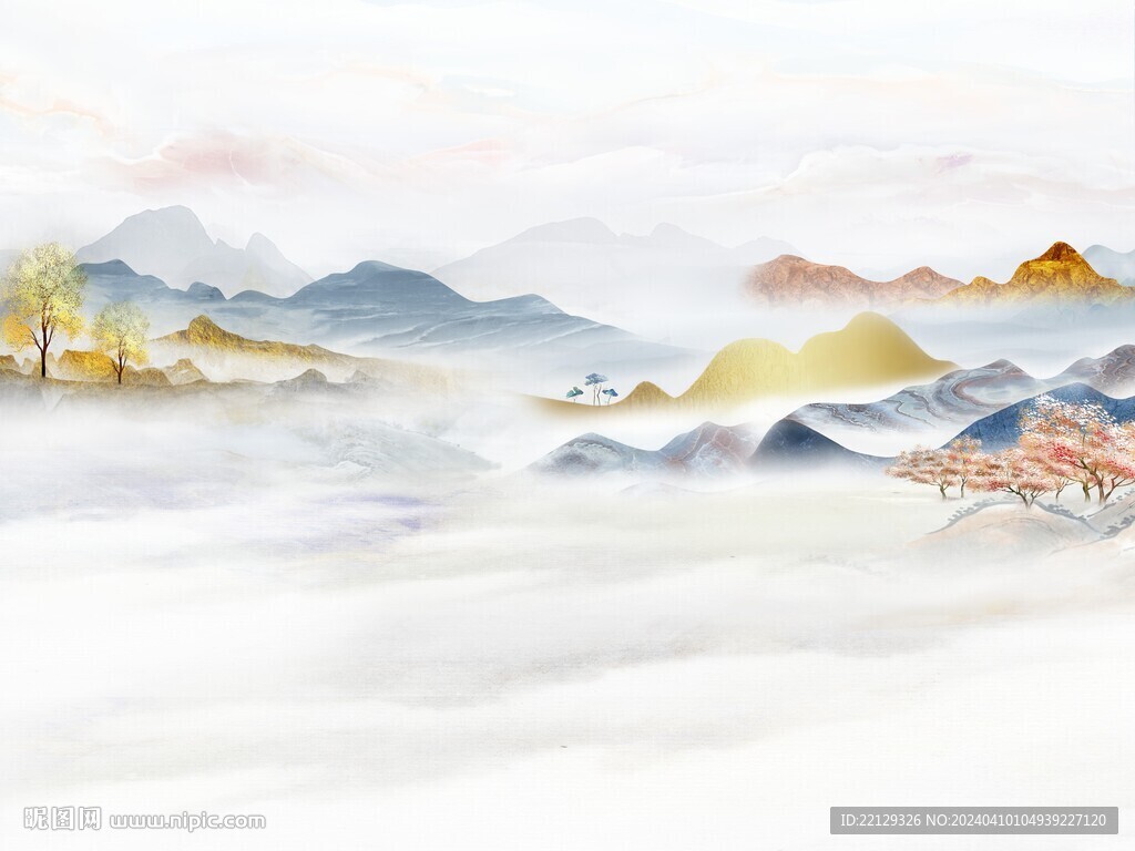 新中式山水