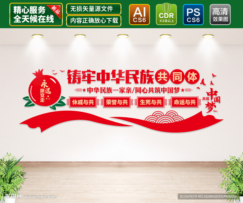 民族團結(jié)文化墻