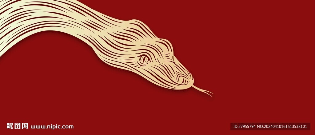 蛇版畫插圖設(shè)計(jì)