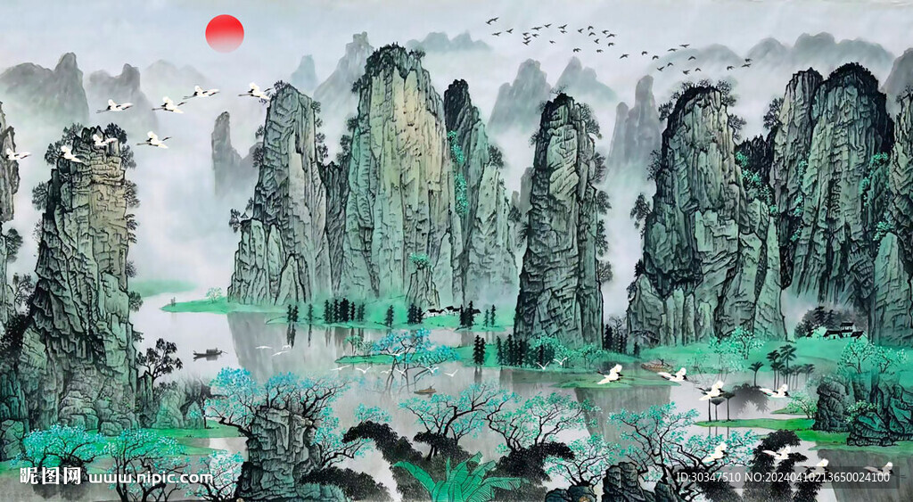 桂林山水畫