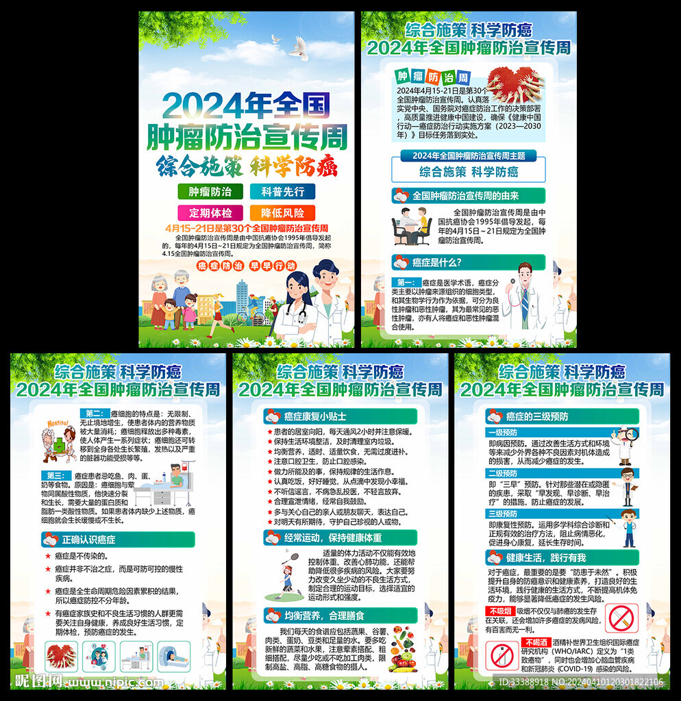 全國腫瘤防治宣傳周2024年
