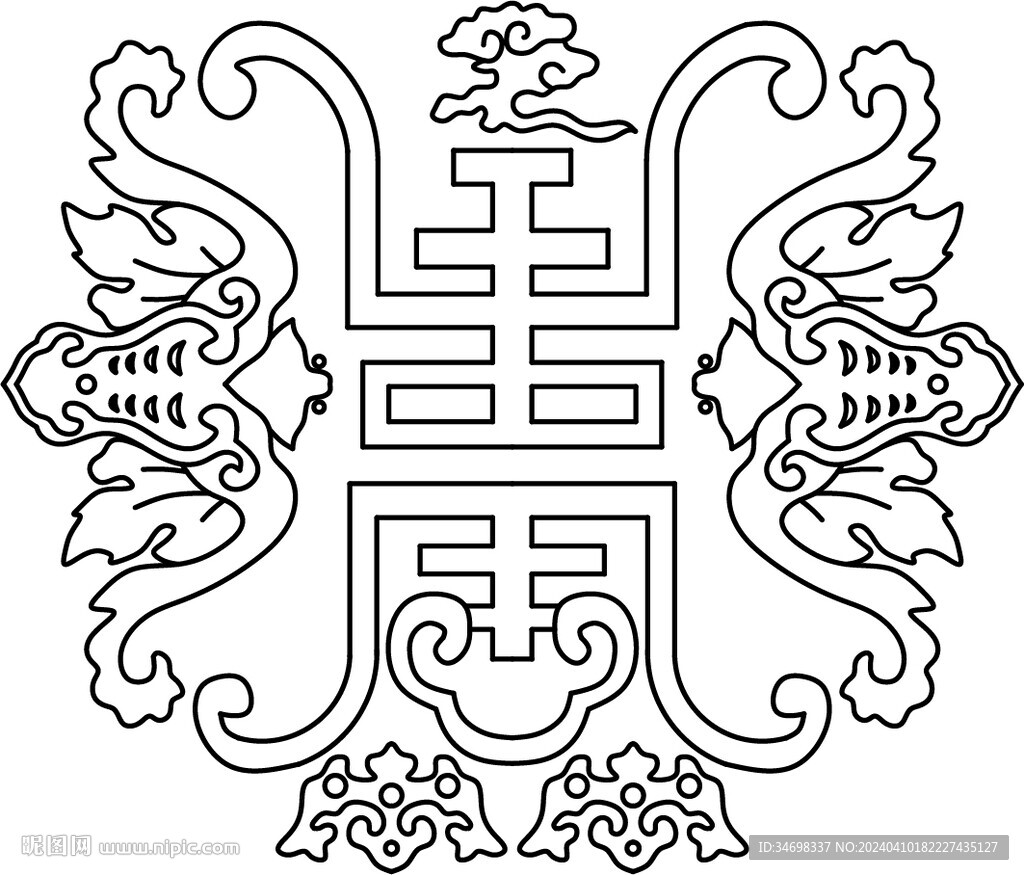 中式線稿