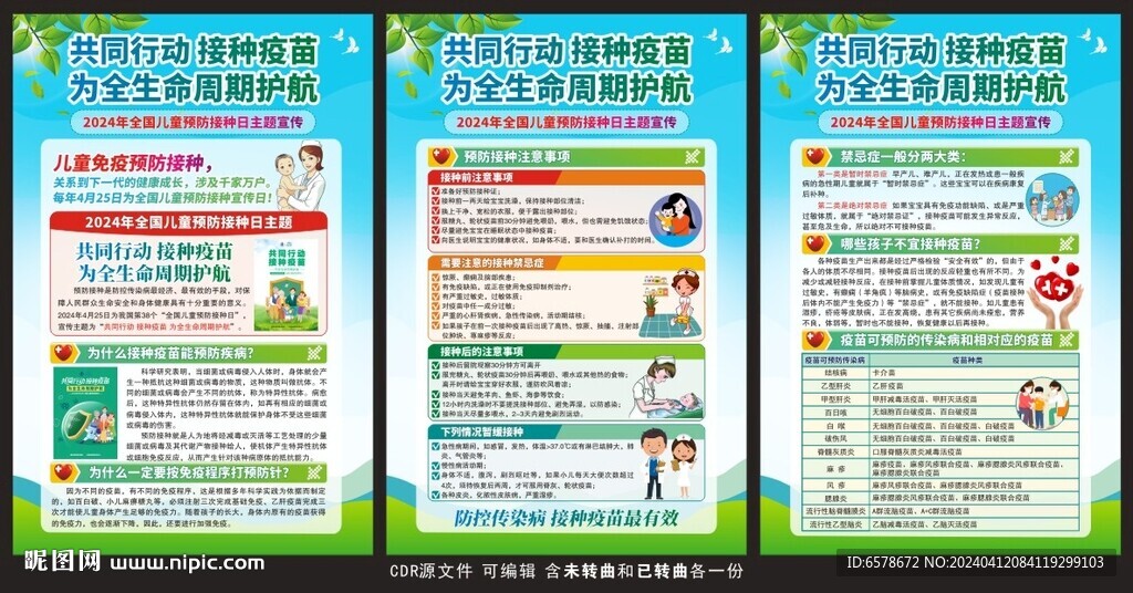 2024全國兒童預防接種日