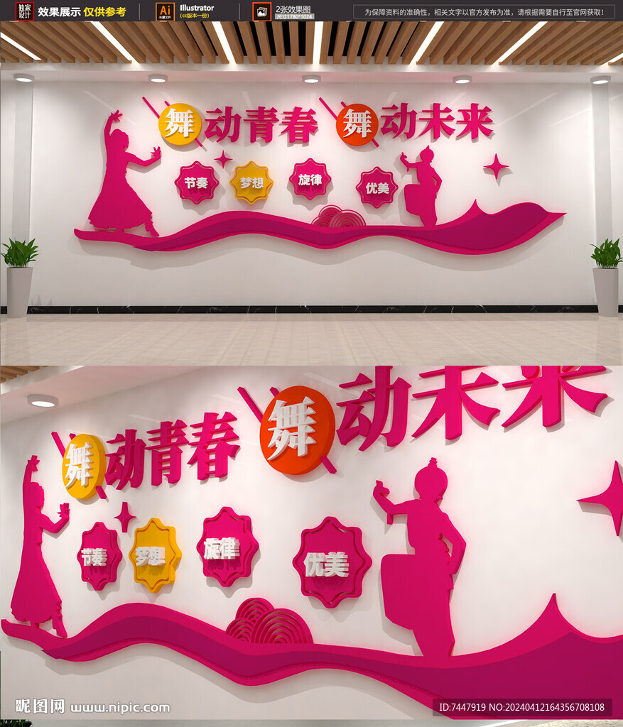 舞蹈文化墻