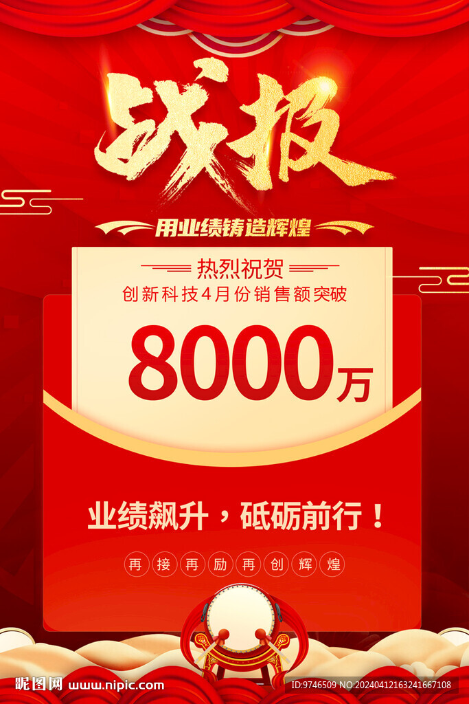 戰報