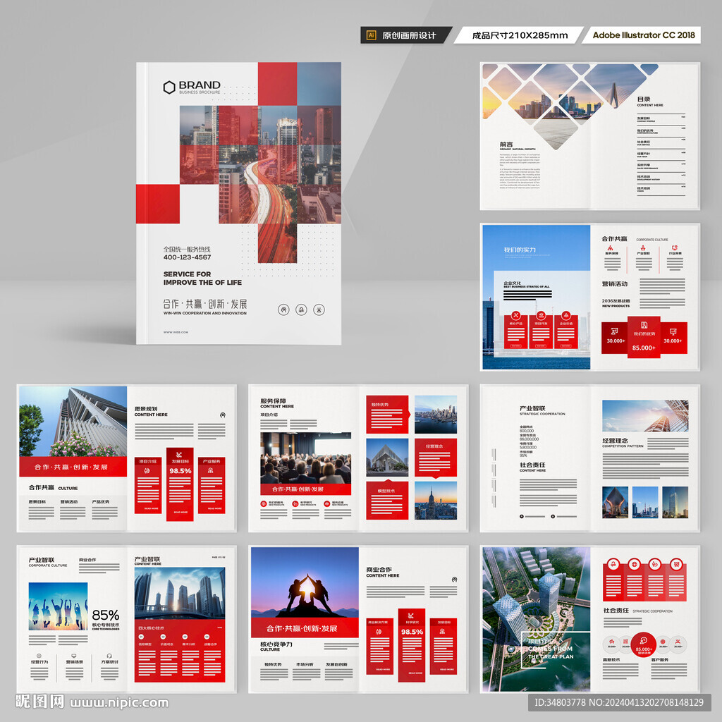 集團(tuán)宣傳冊(cè)