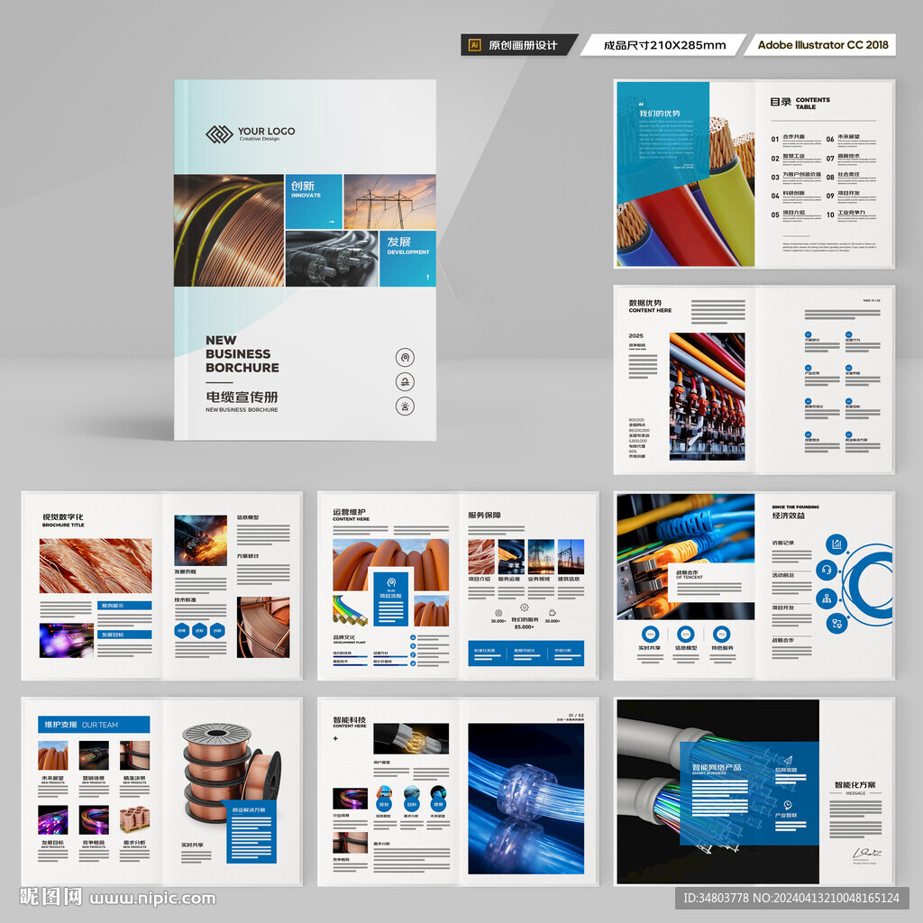 傳輸電纜畫(huà)冊(cè)
