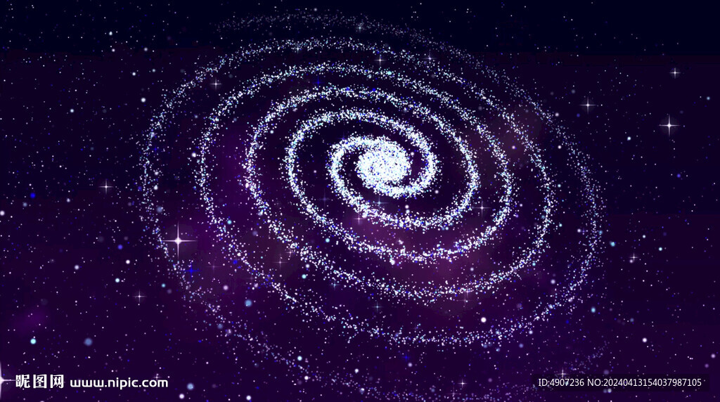 星空粒子漩渦