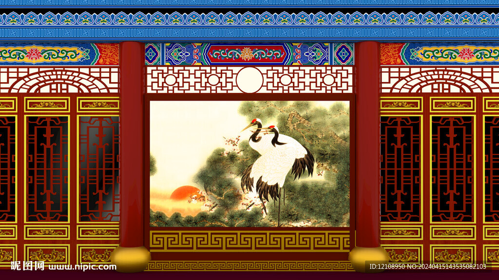 戲曲中式屏風(fēng)