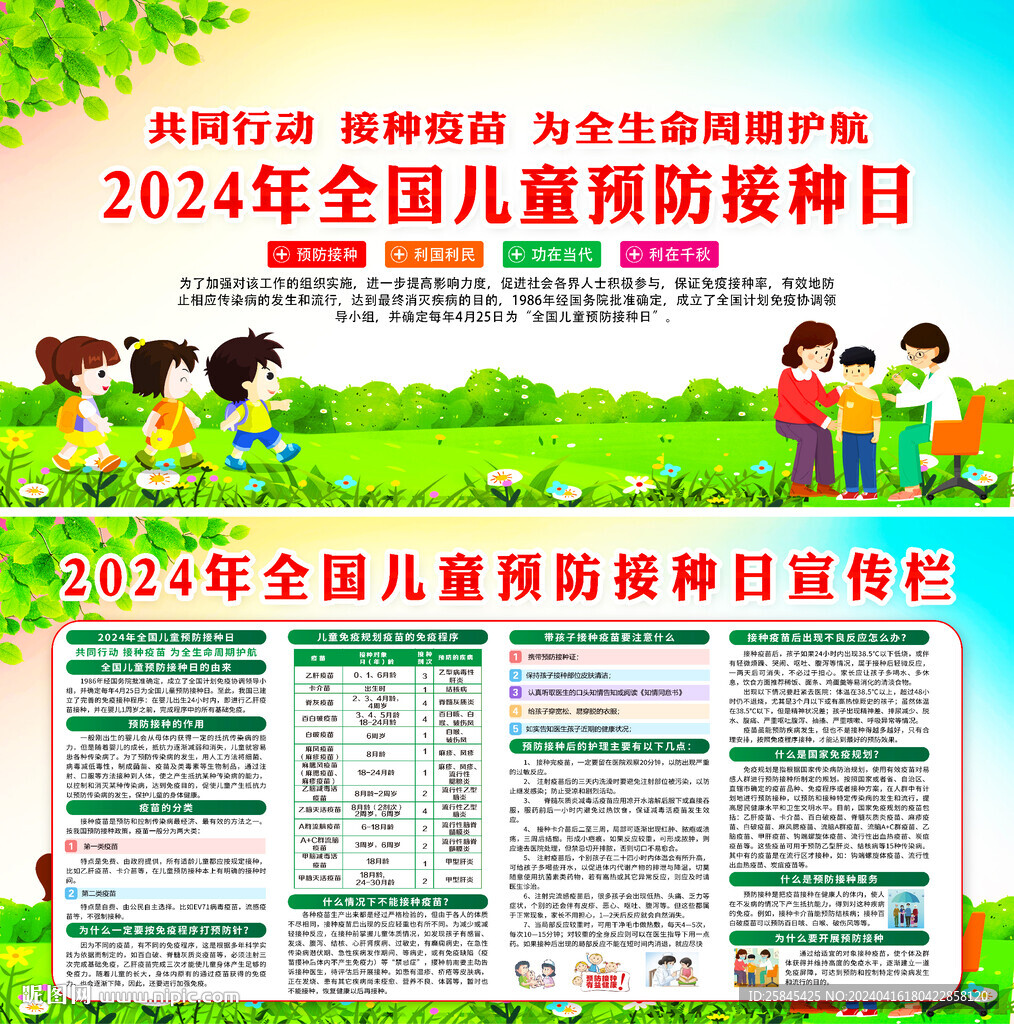 全國兒童預防接種日