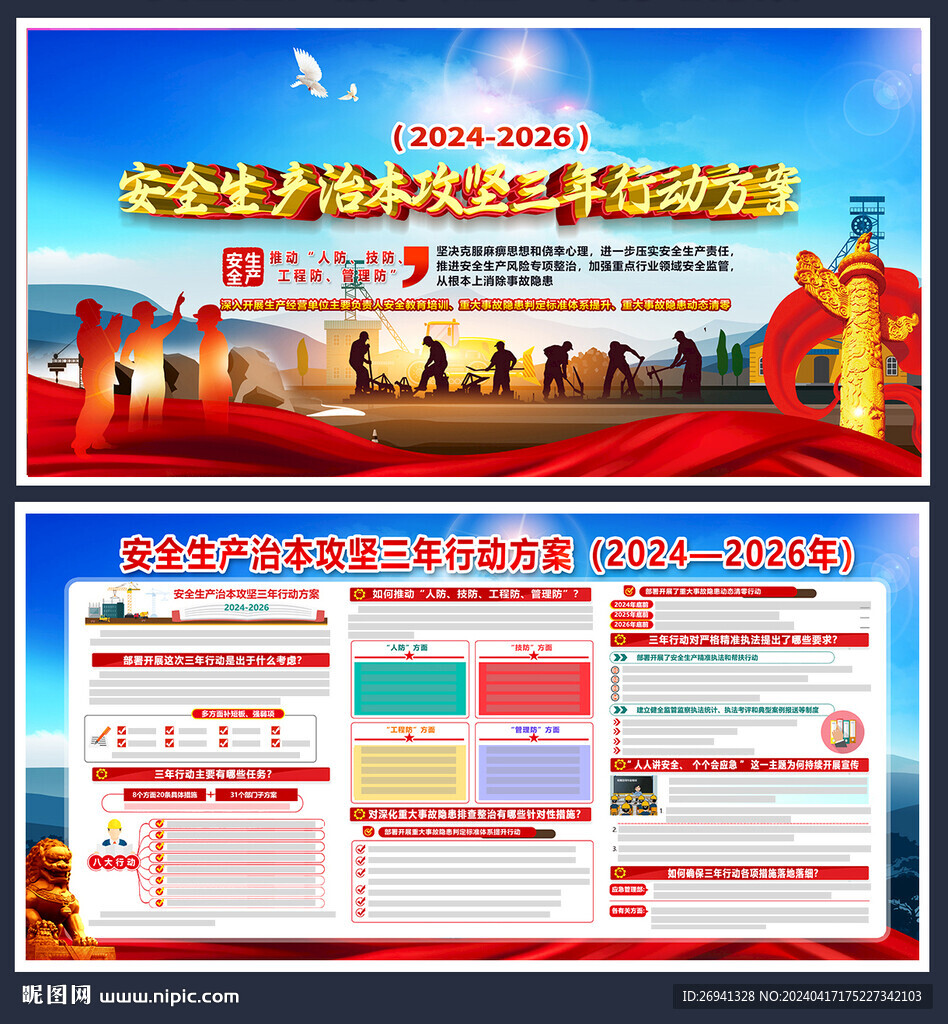 安全生產(chǎn)治本攻堅三年行動方案圖