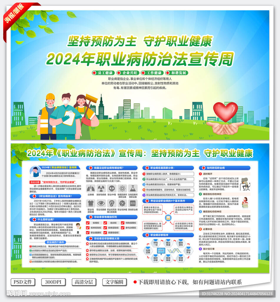 職業(yè)病防治宣傳欄