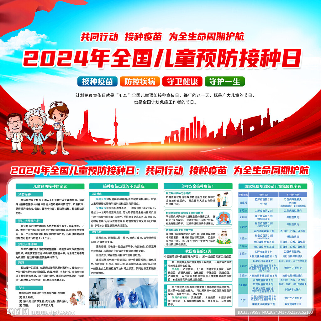 全國兒童預防接種日