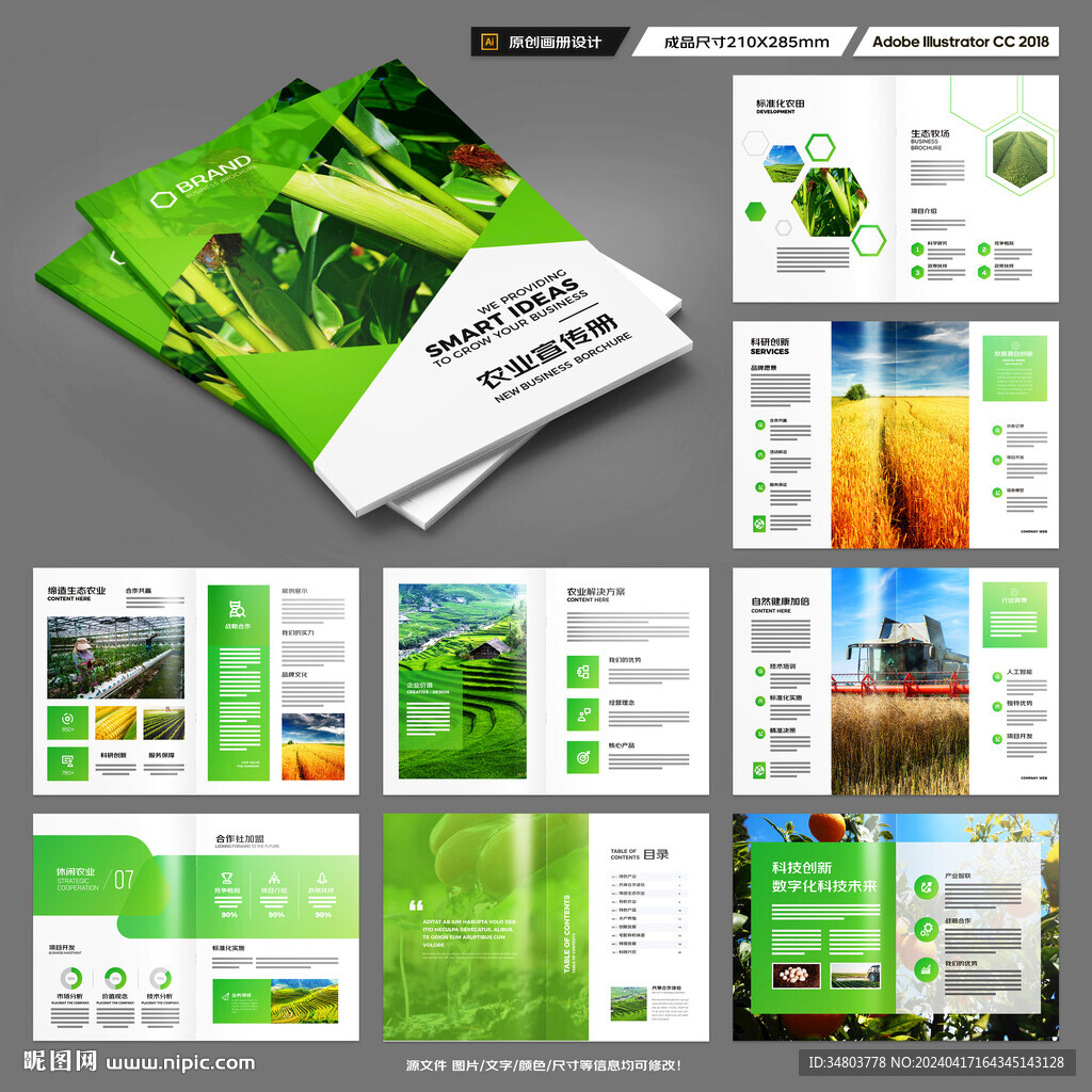 農(nóng)產(chǎn)品畫冊(cè)