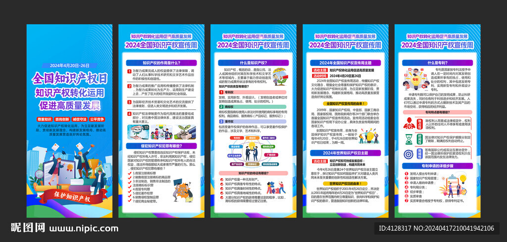 知識產權X展架